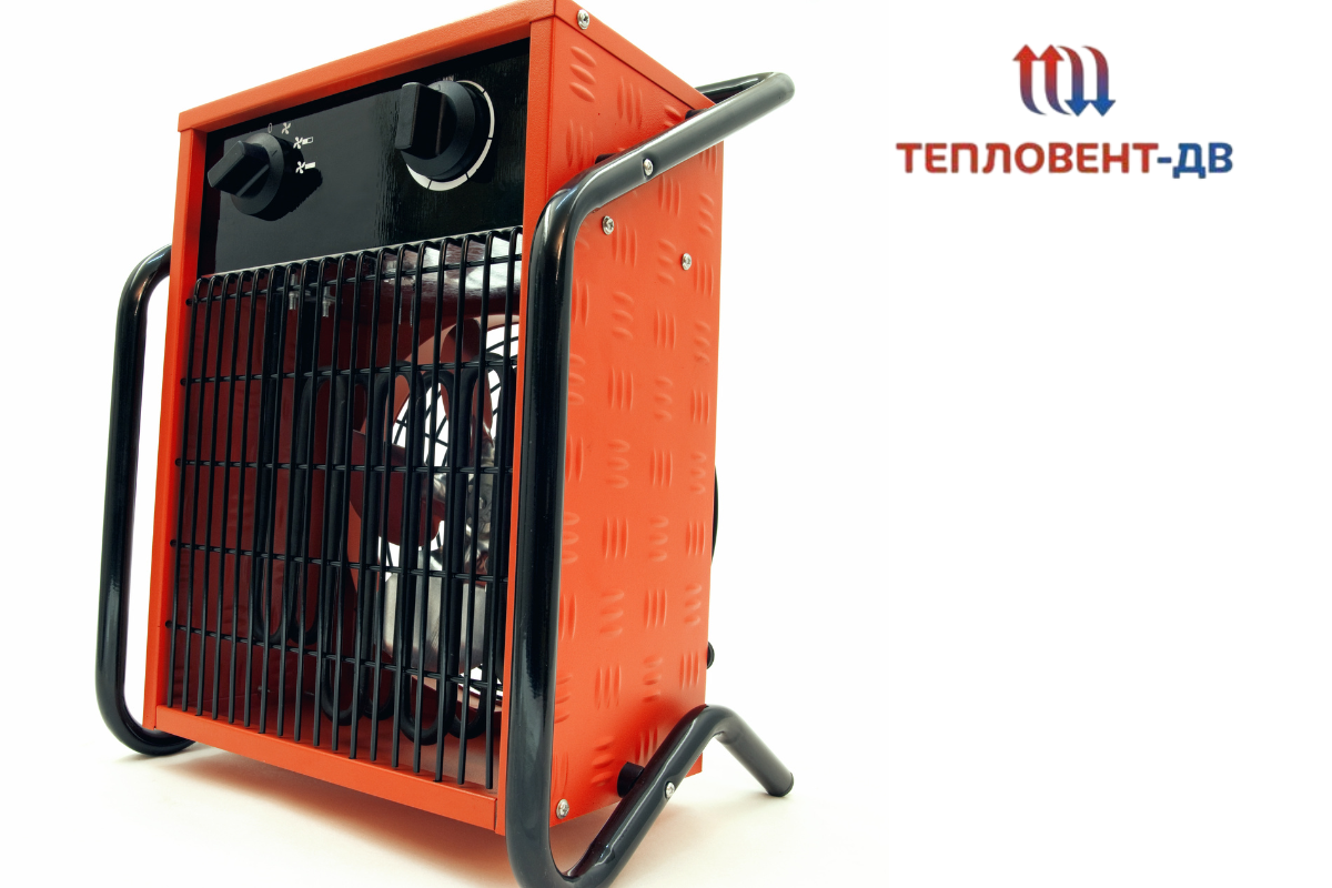 Мобильные промышленные электрические тепловентиляторы Тепломаш купить в Хабаровске и на Дальнем Востоке
